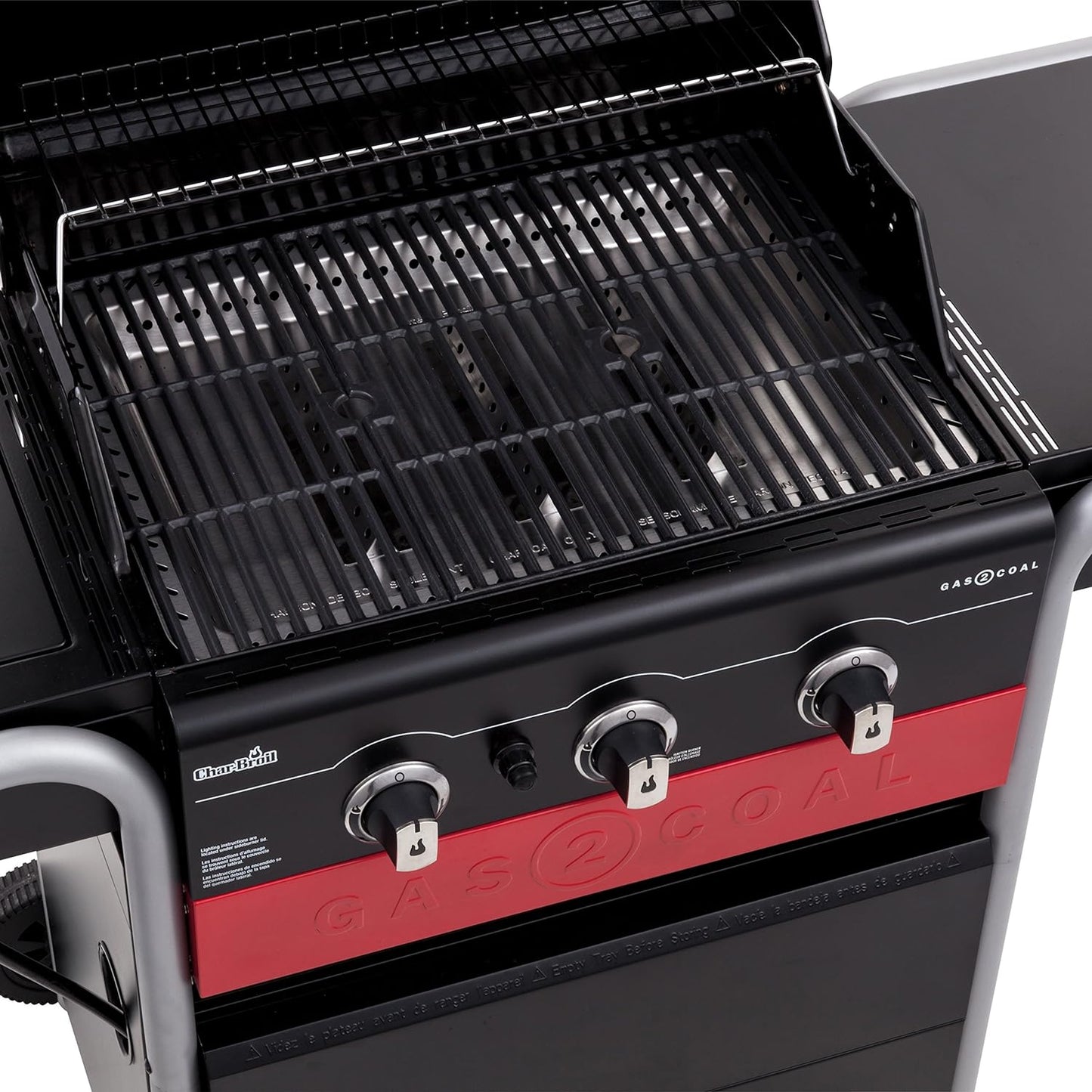 Char-Broil GAS2COAL 2-IN-1 BBQ GRILL 3B+SB