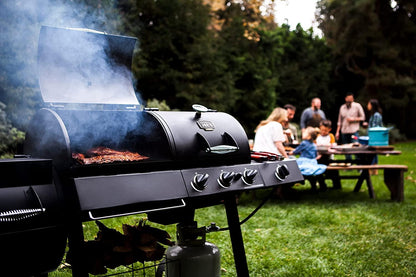 Oklahoma Joe’s Longhorn Combo Charcoal / Gas Smoker & Grill