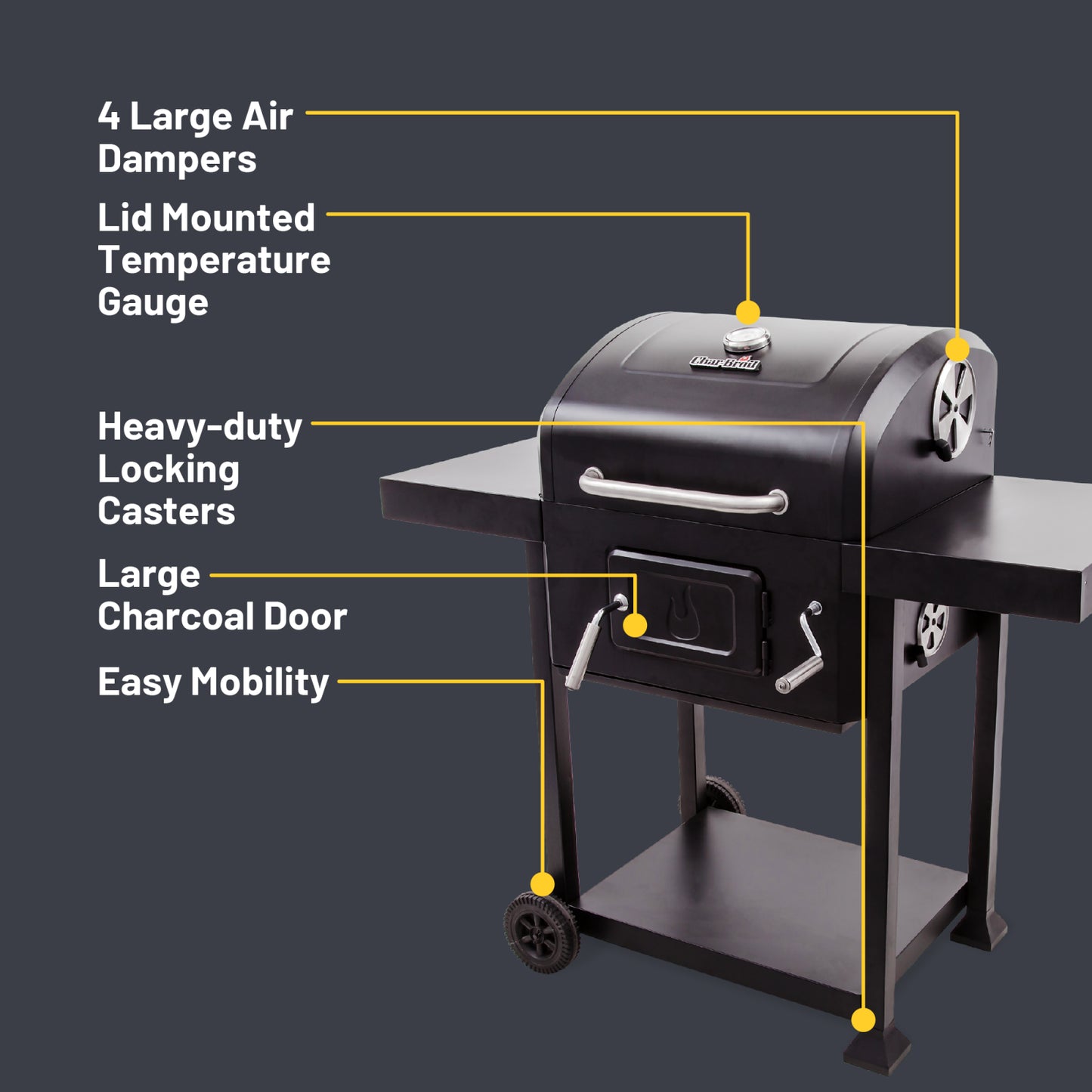 CharBroil Performance 580 Charcoal BBQ Grill