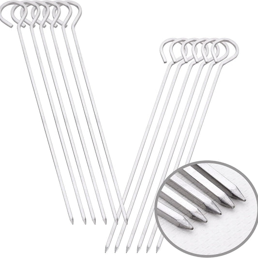 Barbecue Skewers 10Pack Stainless Steel