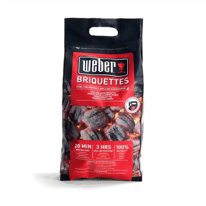 Weber Original Kettle Charcoal Barbecue 57cm + 1 FREE Weber Briquettes