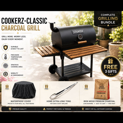 COOKERZ - Classic Charcoal Grill
