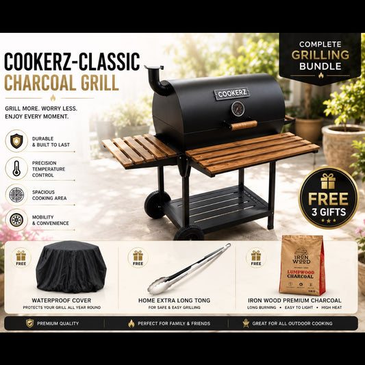 COOKERZ - Classic Charcoal Grill