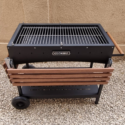 COOKERZ - Flat Top Charcoal Grill