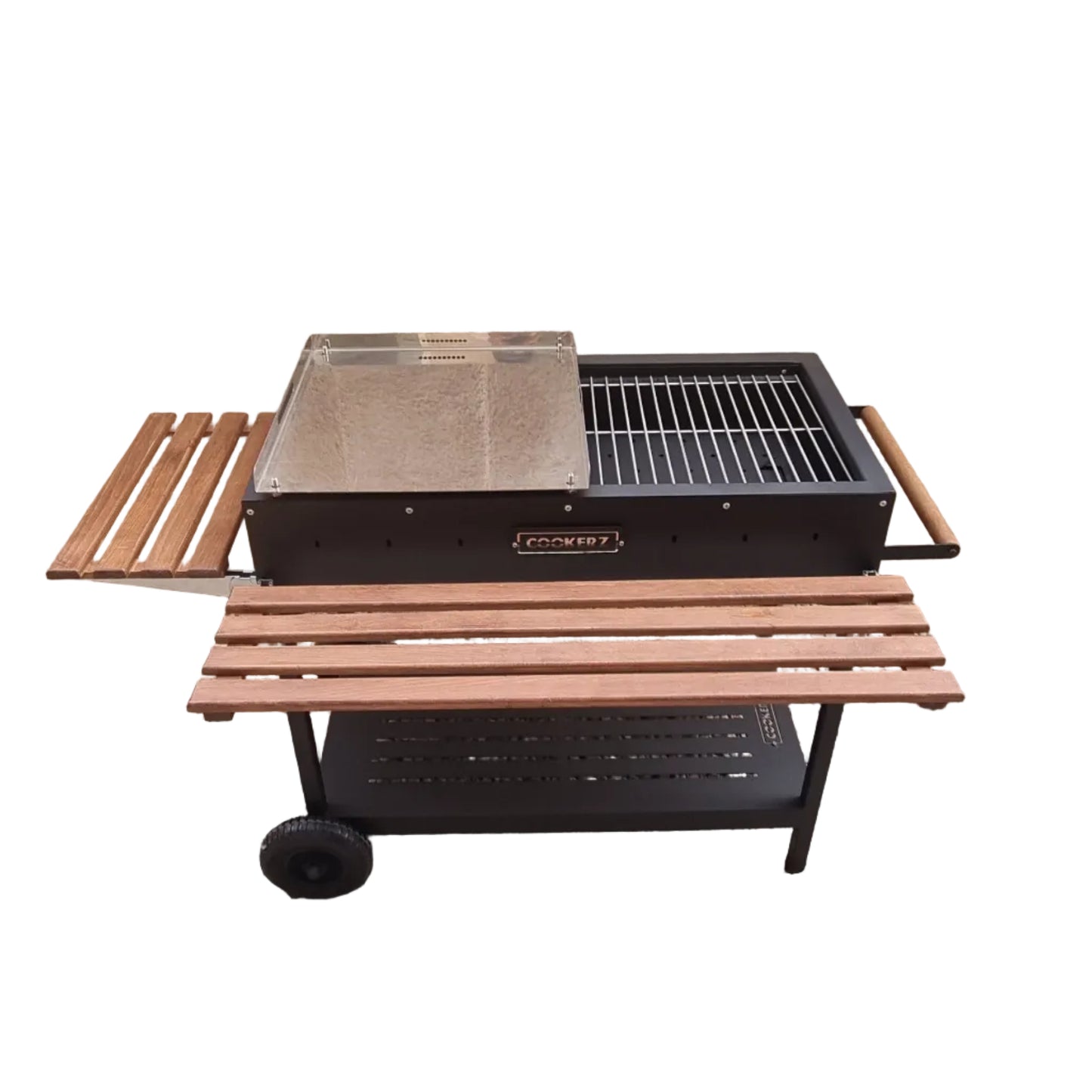COOKERZ - Flat Top Charcoal Grill