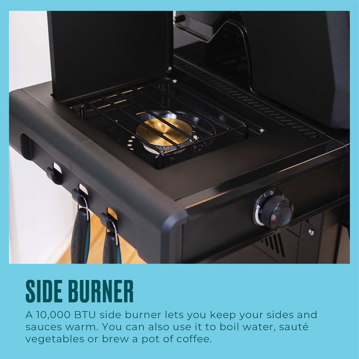 Char-Broil Pro Series 3-Burner Gas Grill & Griddle