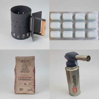 Charcoal lighting bundle