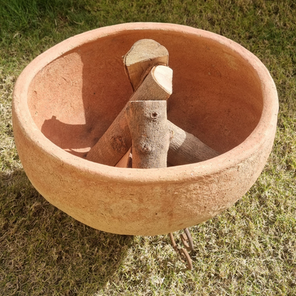 Clay Pot Fire Pit