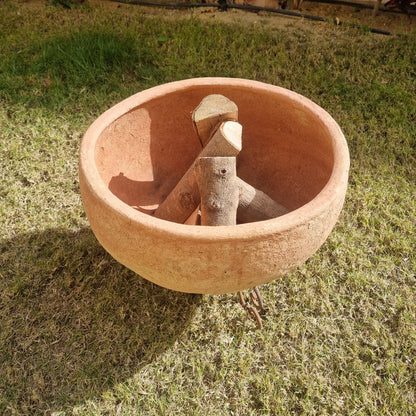 Clay Pot Fire Pit