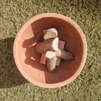 Clay Pot Fire Pit