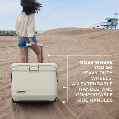 Coleman - Pro 52 Liter Hard Cooler Desert Sand