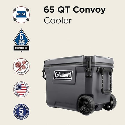 Coleman - Wheeled Cooler 62L Convoy