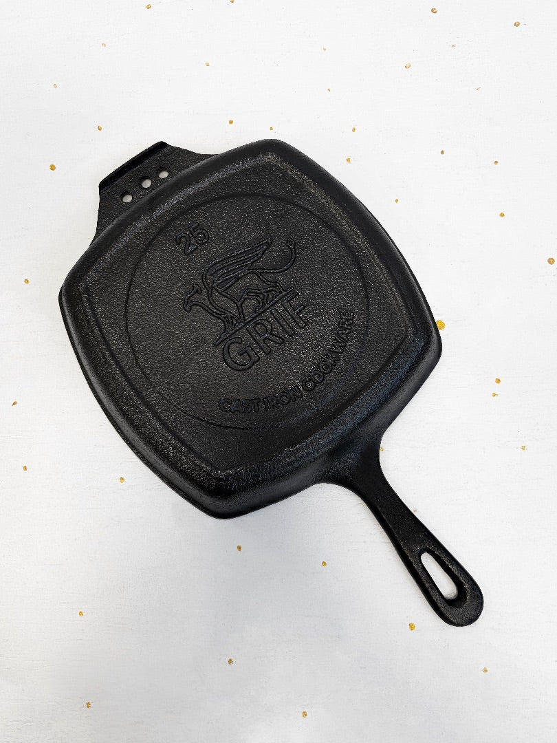 Grif - Cast Iron Sectional Skillet - 25cm