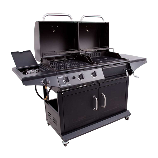 Char-Broil Deluxe Charcoal & Gas Combo Grill