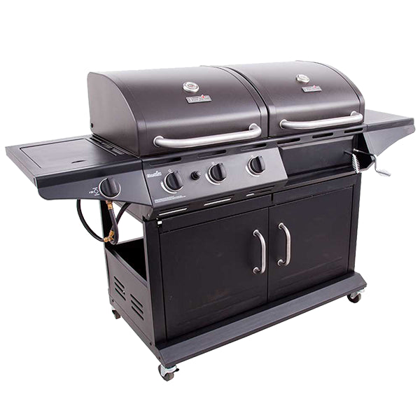 Charbroil Deluxe Charcoal & Gas Combo Grill