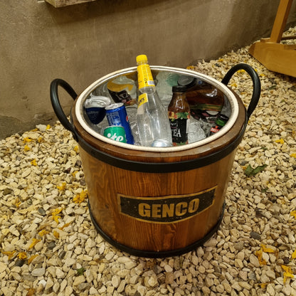 Genco - TimberChill Ice Bucket with Stainless Steel Insert