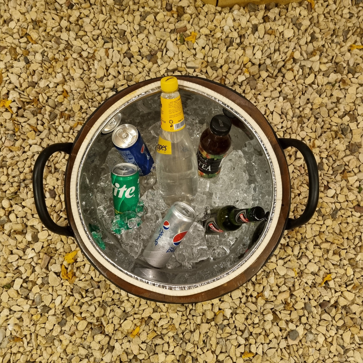 Ice Bucket Insert Genco - TimberChill Ice Bucket with Stainless Steel Insert – GAZEBO Egypt