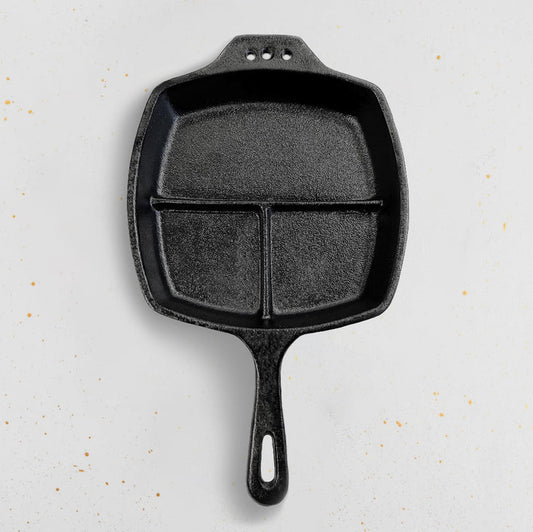 Grif - Cast Iron Sectional Skillet - 25cm