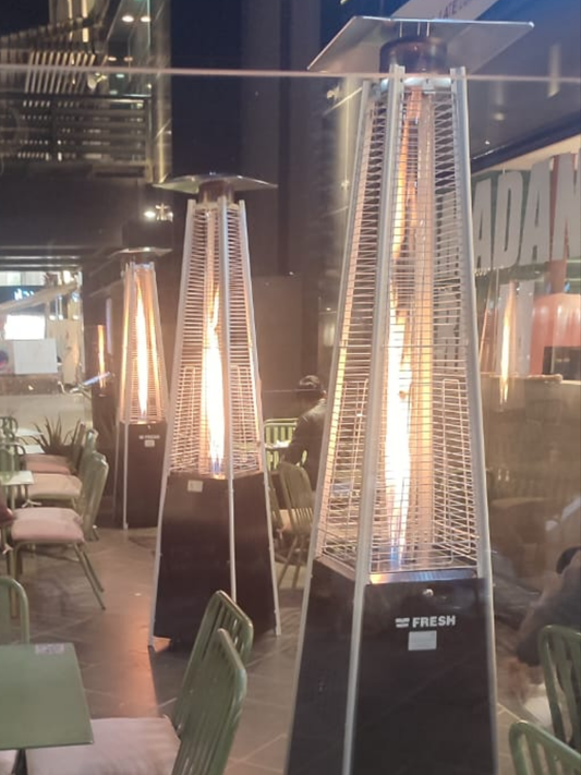 Fresh - Outdoor Gas Heater (Pyramid) - Assembled including gas cylinder