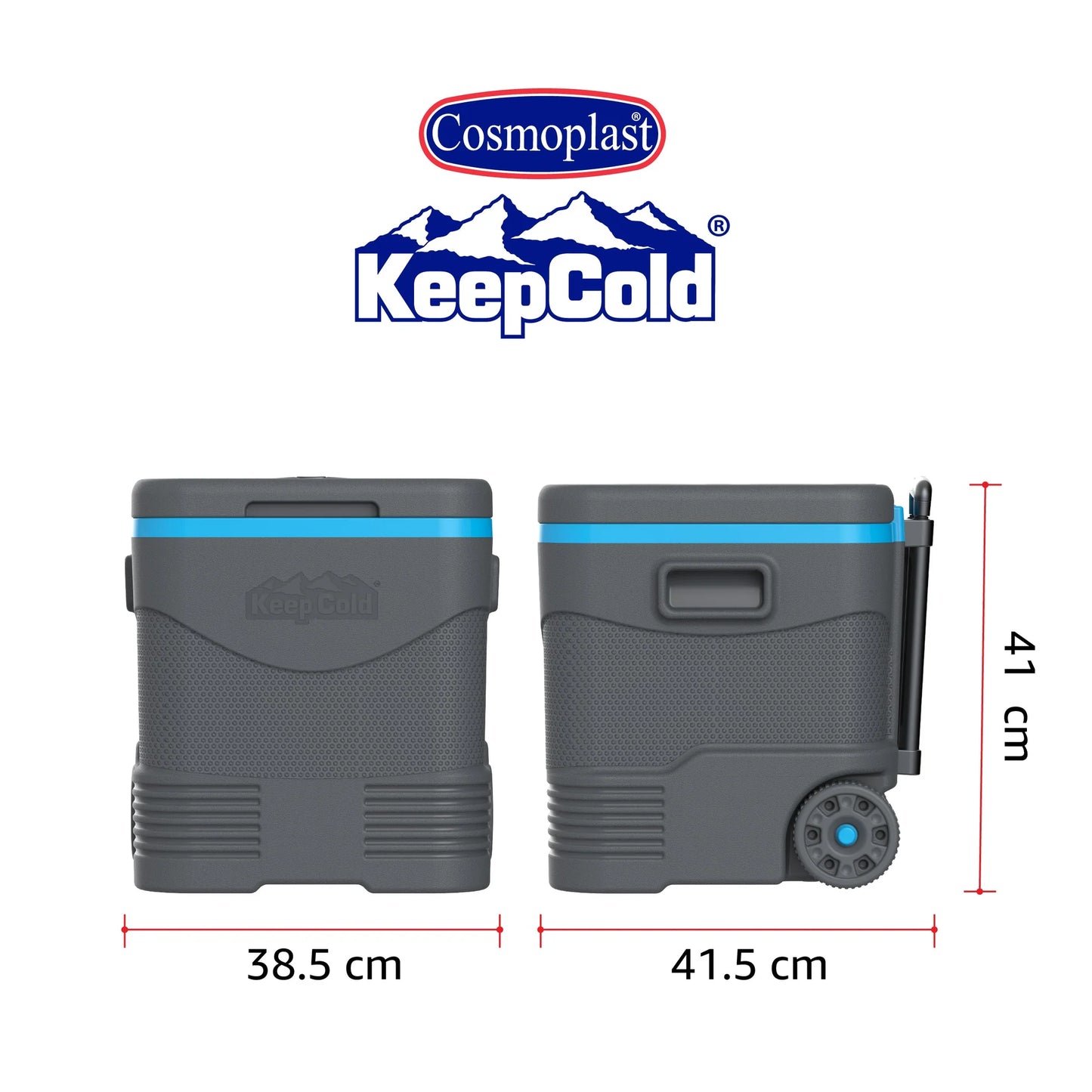 Cosmoplast - 30L Ice Box Trolley