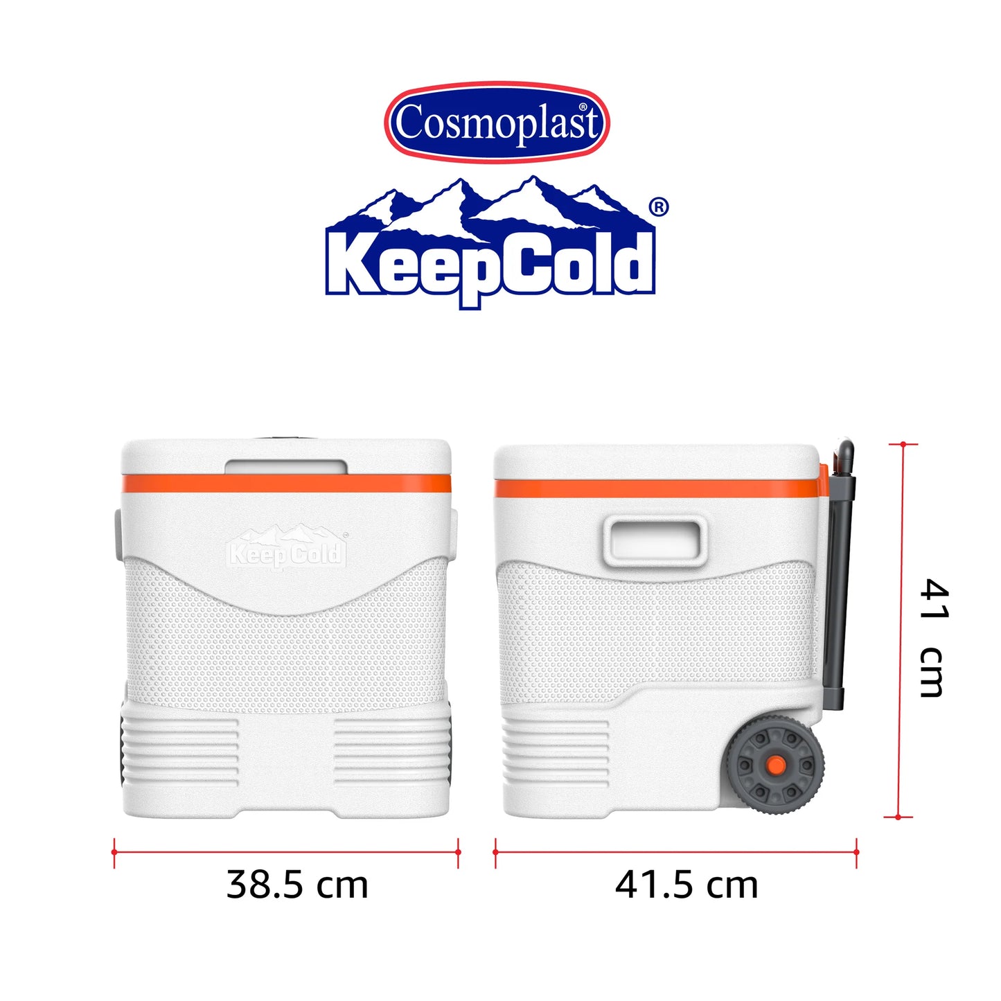 Cosmoplast - 30L Ice Box Trolley