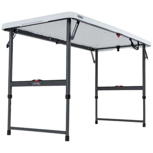 LIFETIME - Outdoor Table 122 cm (Fold In Half)