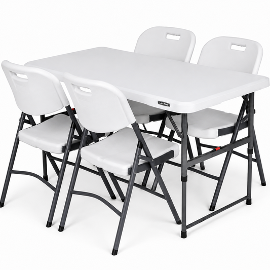 LIFETIME dining table 122 (Table + 4 chairs)