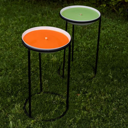 Lemon Scented Citronella Candle Metal ( Large ) + Stand bundle