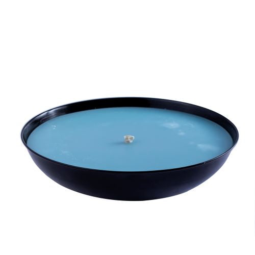 Lemon Scented Citronella Candle Metal Bowl - Large