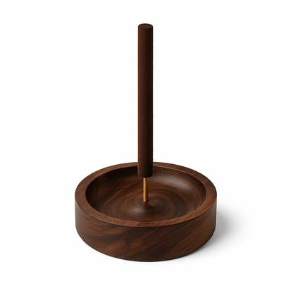 Natural Handcrafted Wood Incense Stick Holder made in Aswan by rays & rocks