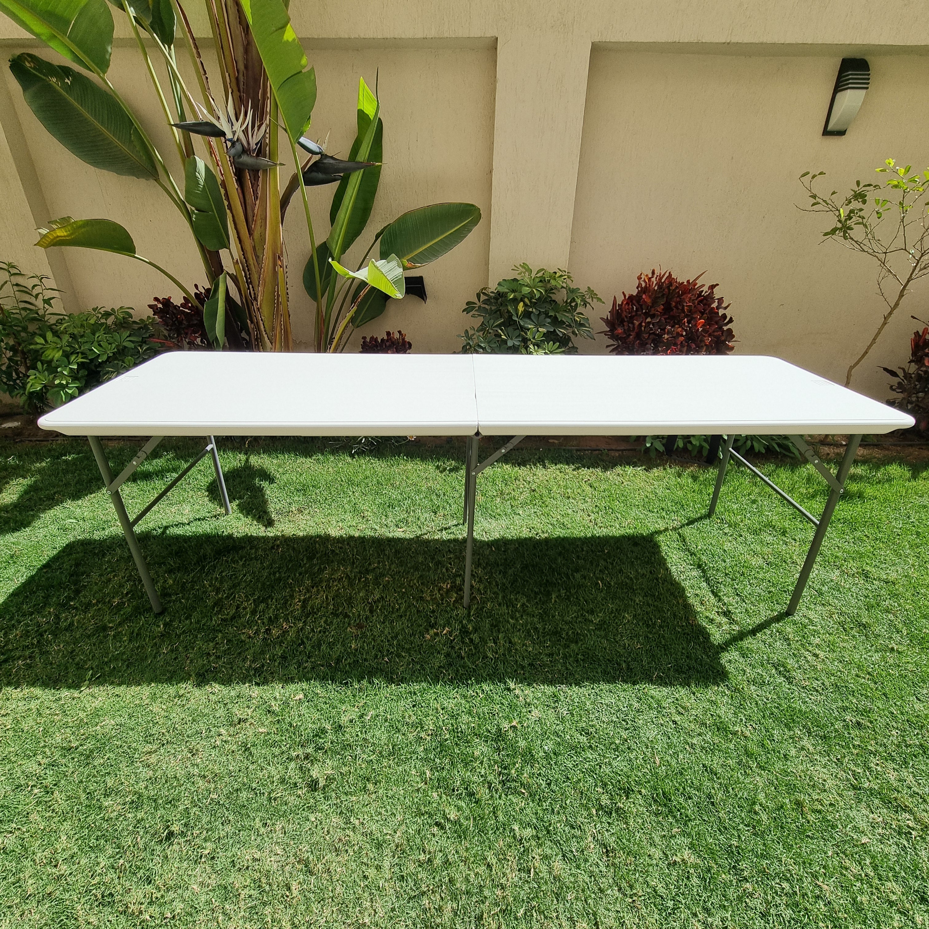 Outdoor Table - 244cm (Fold in Half) – GAZEBO Egypt