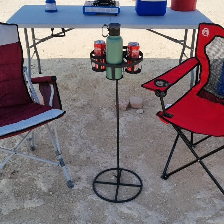 Beach Cup Holder Stand