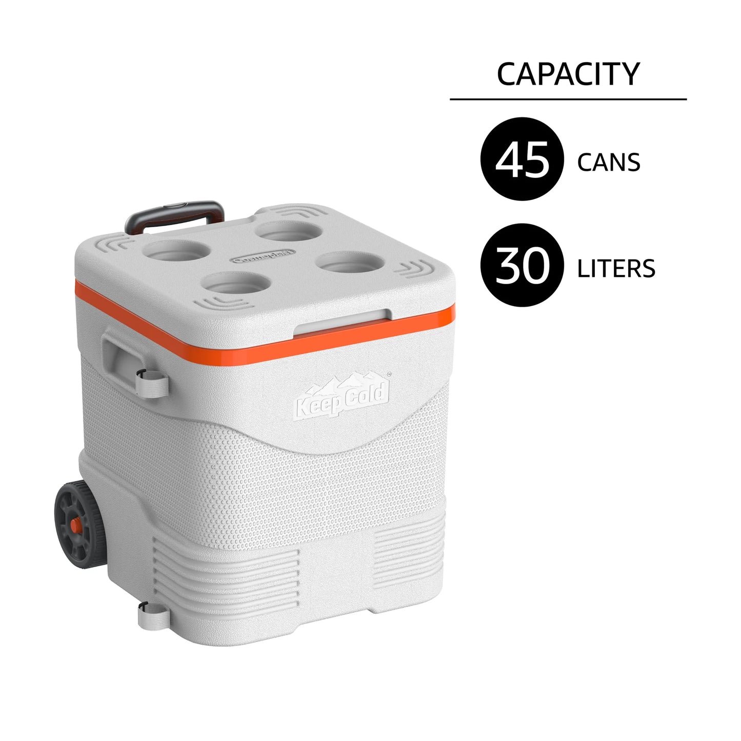 Cosmoplast - 30L Ice Box Trolley