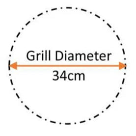 ProQ  - Ranger BBQ Smoker - 37cm