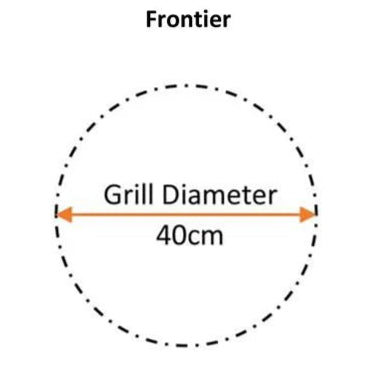 ProQ - Frontier BBQ Smoker - 43cm