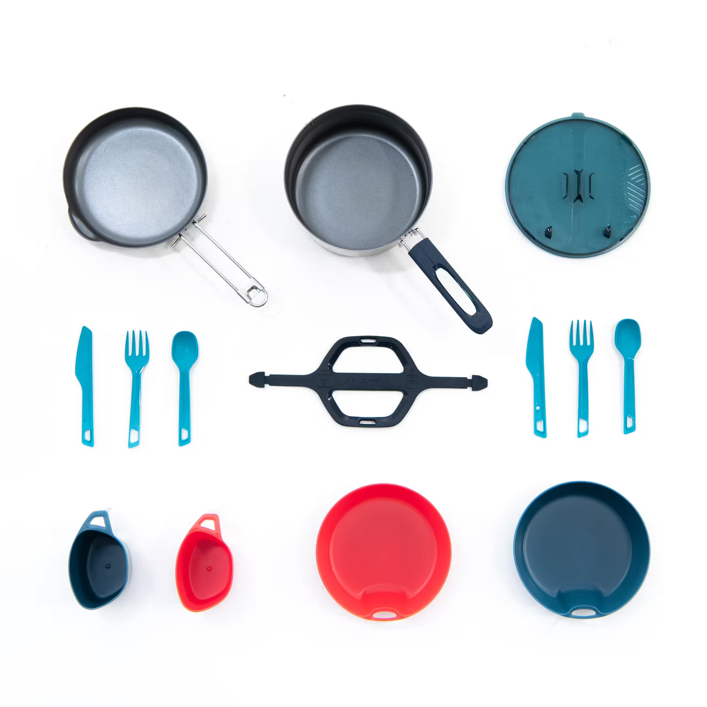 QUECHUA - 2-person camping cooking set 