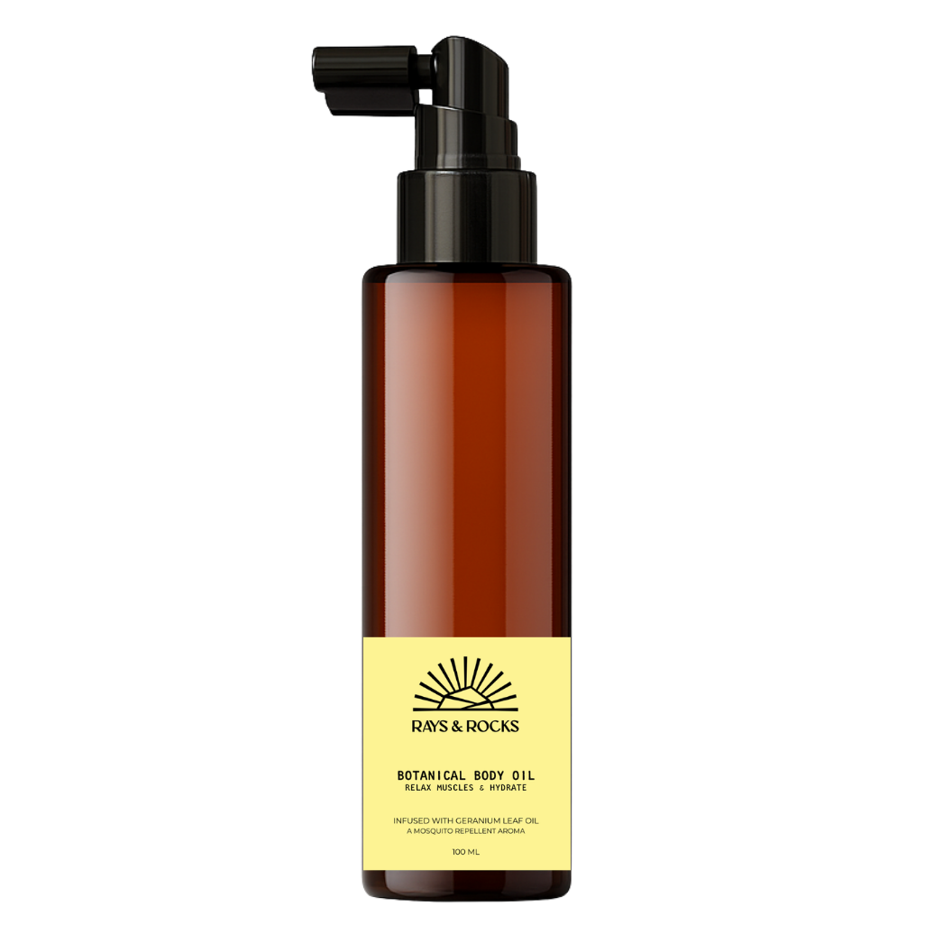 Rays & Rocks Botanical body oil in 100ml