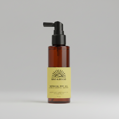 Rays & Rocks Botanical body oil in 100ml with pump