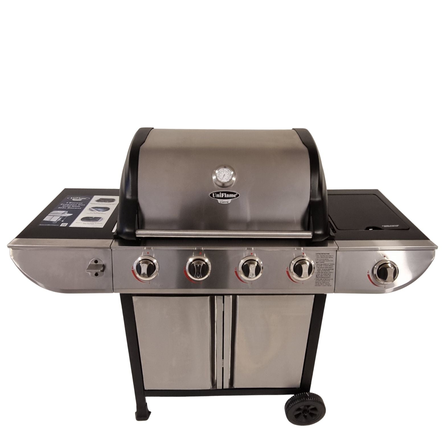 Uniflame 4 2025 burner gas bbq