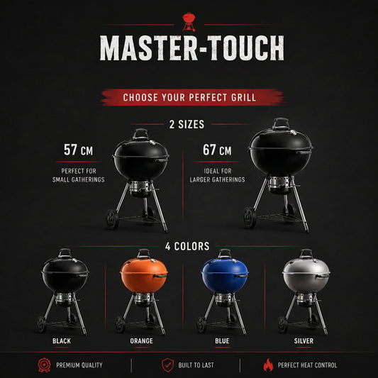 Weber Master-Touch + FREE Weber Briquettes