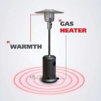 Fresh - Outdoor Gas Heater (Mushroom)