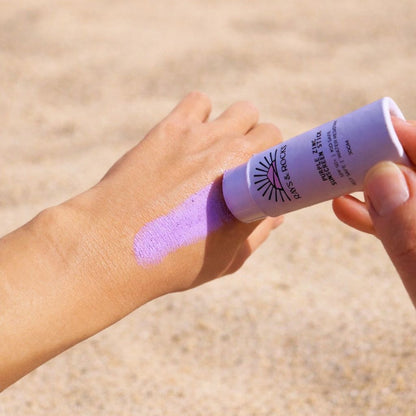sustainable zinc stick from rays and rocks