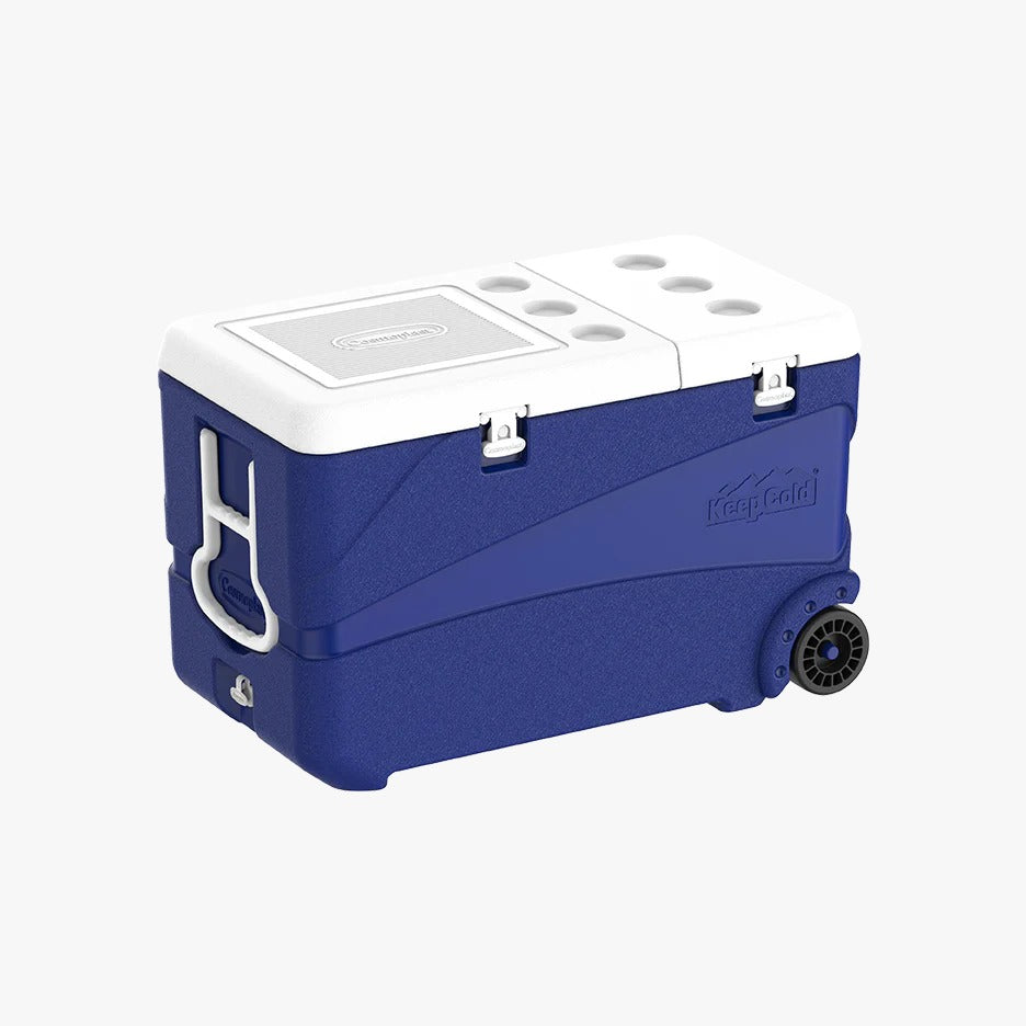 Cosmoplast - 102L Ice Box With Wheels