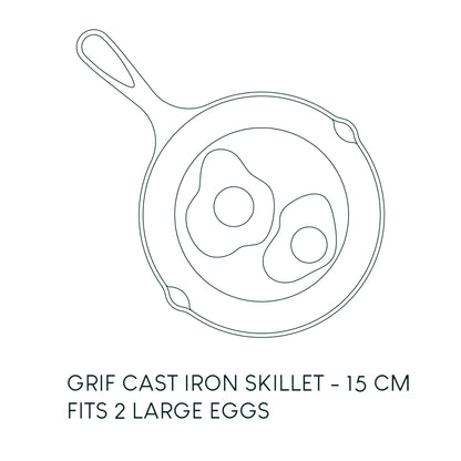 Grif - Cast Iron Skillet - 15cm