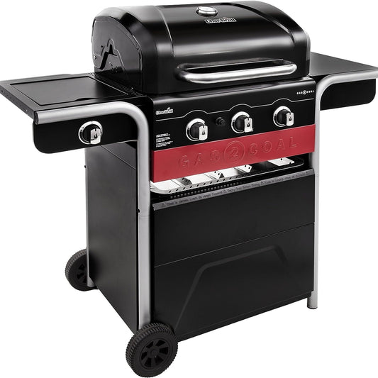 Char-Broil GAS2COAL 2-IN-1 BBQ GRILL 3B+SB