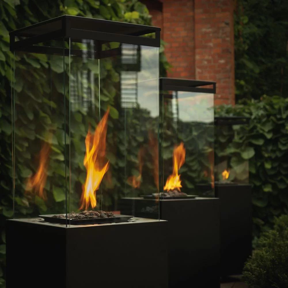 Igloo - Outdoor gas heater (Square) - Assembled including gas cylinder