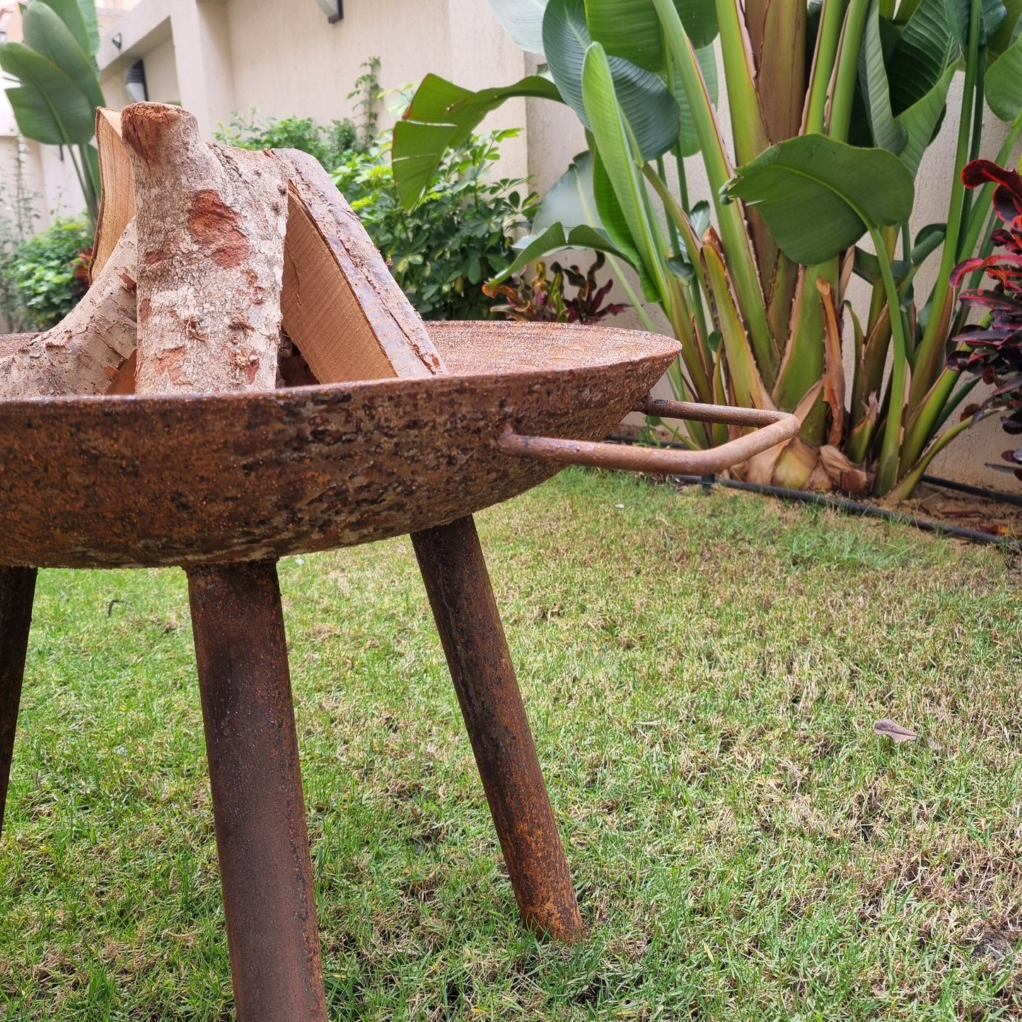 Rustic Patina Fire Pit