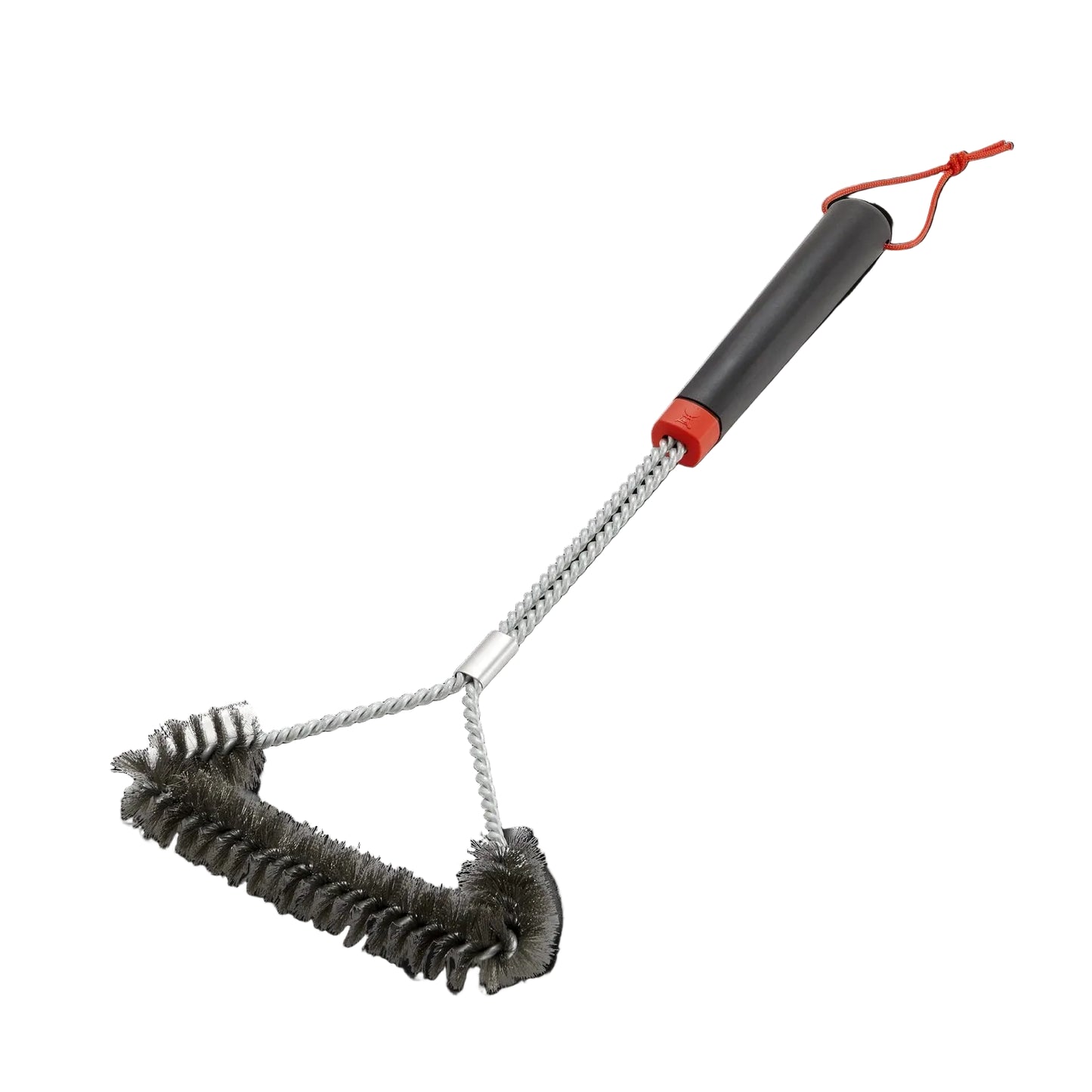 Weber - 46 cm Three-Sided Grill Brush - Black