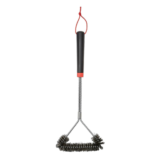 Weber - 46 cm Three-Sided Grill Brush - Black