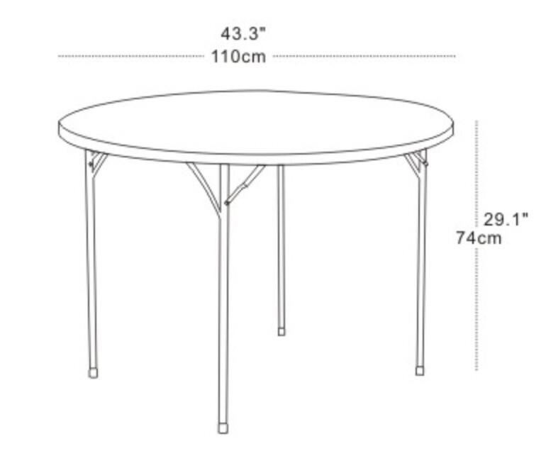 MINTRA Round Table 110 cm